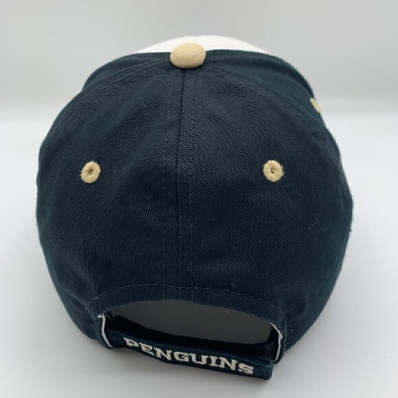 Pittsburgh Penguins NHL Black White Reebok Adjustable Hat - Picture 3 of 5